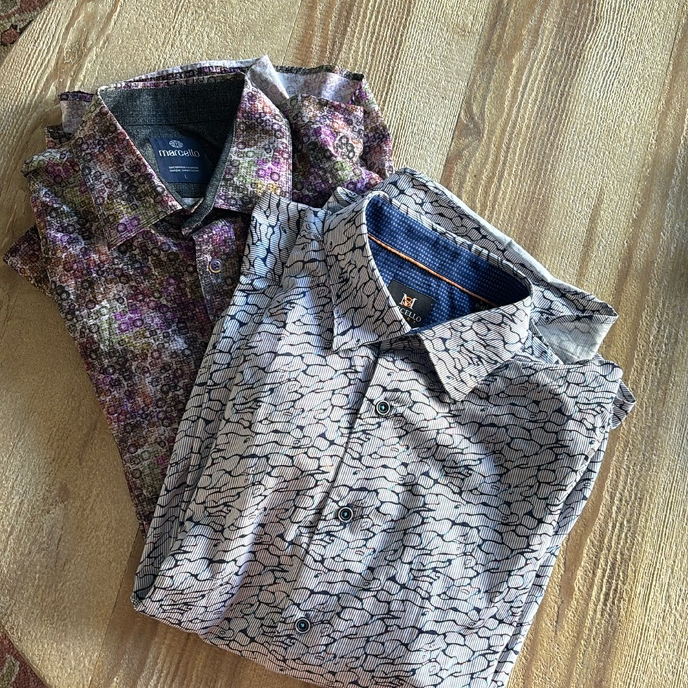 2 - Men’s Marcello dress shirts